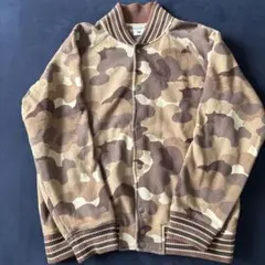 Columbia カモフラージュ フリースジャケット M