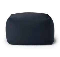 無印良品　体にフィットする　ソファカバー　紺