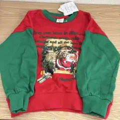 m corrid クリスマス トレーナー 赤緑