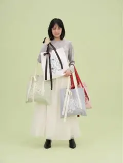 ラシット russet バイカラー 異素材 ワンショルダー バッグ トート 