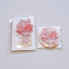 あんスタ アニカフェグッズ 明星スバル セット アクスタ 缶バッジ