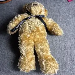 サンアロー　キッズベアー　テディベア　くまのぬいぐるみ　黒リボン　CAILS