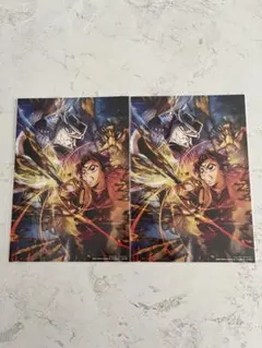 劇場版鬼滅の刃無限城編入場者特典 イラストボード　胡蝶しのぶ童磨　2枚セット