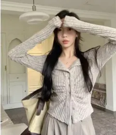 tシャツ Nia（ニア）／襟付きギャザーカットソー レディース