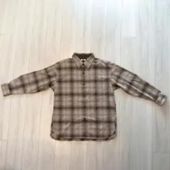 UNIQLO U ヘビーフランネルオーバーサイズシャツ (長袖) XL