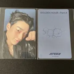 ATEEZ トレカ サン GOLDEN HOUR : Part.4