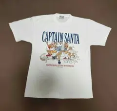 CAPTAIN SANTA Ｗプリント Tシャツ キャプテンサンタ メンズＬのサムネイル