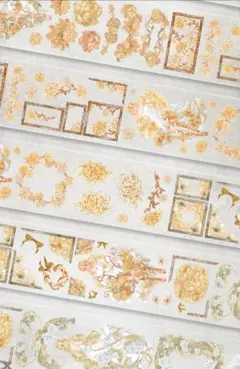 ☆海外マステ☆花 1ループ 30種 切り売り - メルカリ
