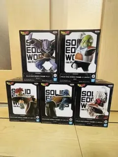ドラゴンボール フィギュア 出陣 ギニュー特戦隊 5点 まとめ売り