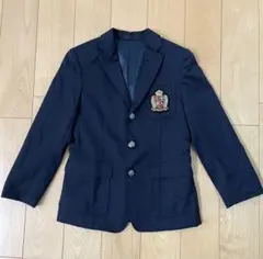 COMME CA ANGEL 紺ブレザー エンブレム付 120センチ - メルカリ