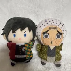 鬼滅の刃　フィギュアマスコット　冨岡義勇　鋼鐵塚蛍