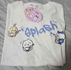 ちいかわ ハチワレ うさぎ splash Tシャツ アベイル