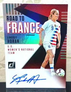topps リンジー ホラン サイン panini auto カード 女子 直筆