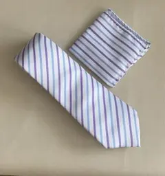 冠婚葬祭　ネクタイ　ポケットチーフ