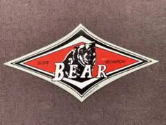 BEAR SURF BOARDSベアー サーフボード ステッカー ビンテージ
