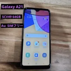 K1164 AU SIMロック解除済 Galaxy A21 SCV49