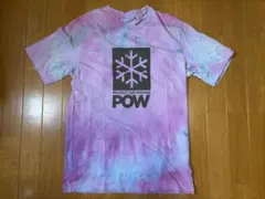 US直輸入！タイダイTシャツ　M アメリカ古着　POW 紫　オニールのサムネイル