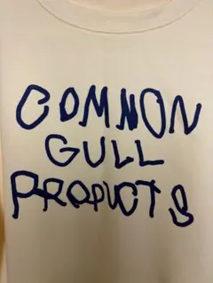 COMMON GULL PRODUCTS ロゴプリント スウェットシャツ