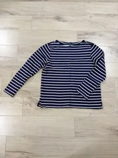 UNIQLO ボーダー 長袖 ロンT M