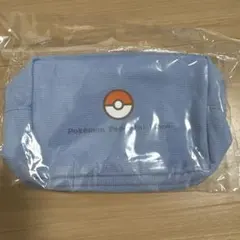 3COINS スリーコインズ ポケピース クリアポケット付きポーチ