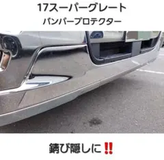 17スーパーグレート バンパープロテクター　錆隠しに　三菱FUSOメッキマーカー 17スーパーグレート バンパープロテクター バンパーの錆でお困りの方に