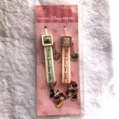 東京ディズニーリゾート ミッキー&ミニー 2013 ペアストラップ　レア