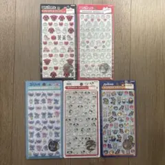 ボンボンドロップシール mini 5種セット