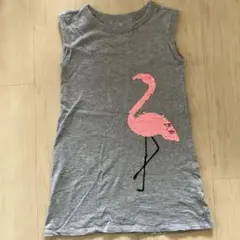GAP KIDS フラミンゴ ノースリーブワンピース S