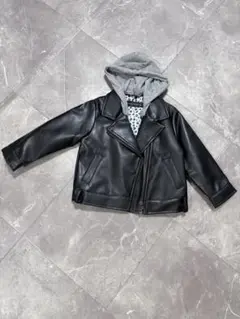 フード付きジャケット 90cm ブラック