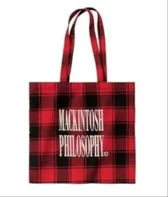 MACKINTOSH PHILOSOPHY チェック柄トートバッグ