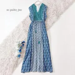 未使用級ꕥグレースコンチネンタル 近年 フルーツプリントフリル 