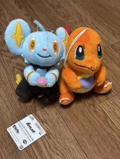 【セット】ポケットモンスター もぐもぐタイム ぬいぐるみ　コリンク　ヒトカゲ