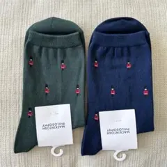 マッキントッシュフィロソフィー　 バッキンガムベア　ソックス　靴下 日本製