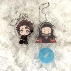 鬼滅の刃ここみえアクリルフィギュア肆ノ型　鬼滅の刃アクスタ 竈門炭治郎竈門禰豆子