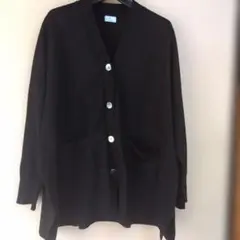 オンワード樫山カーディガン黒