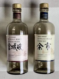 秩父，宫城峡15年，空瓶 秩父，宫城峡15年，空瓶