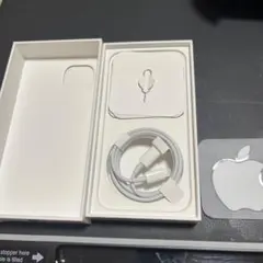 iPhone 13 空箱 充電ケーブル、SiMピン、シール付き