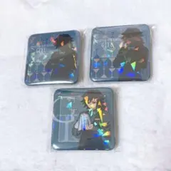 鬼滅の刃 グリッター缶バッジ 冨岡義勇 コレクションロト モクテル 3点セット
