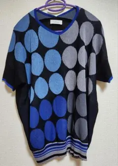 美品　SUPER LADY　KANSAI　YAMAMOTO 　半袖ニット M