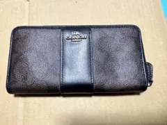 COACH ブラウン レザー 長財布