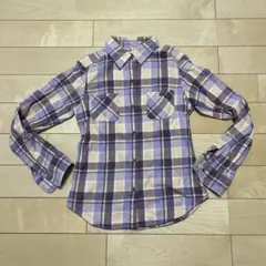 UNIQLO ネルシャツ　M レディース　ユニクロ