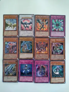 青眼の白龍、カオスエンペラードラゴン、ユベル、sin他10枚遊戯王カードセット