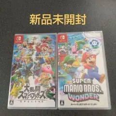 スマブラSP マリオカート8 デラックス Switchソフト 2本セット 中古