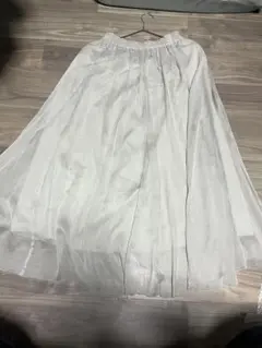 【古着】ロングチュールスカート