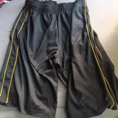 黒いショートパンツ LL ポリエステル100%