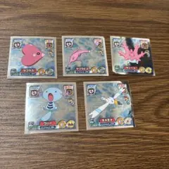 ポケモンシール 5枚セット