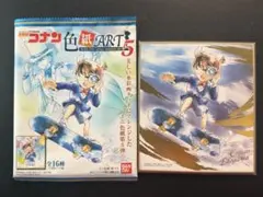 名探偵コナン　色紙 ART5　江戸川コナン　箔押し
