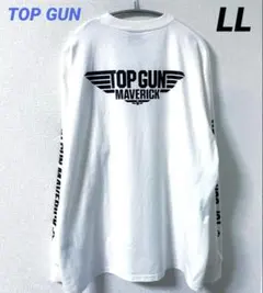 TOP GUN MAVERICK トップガン　ロンT 長袖　ホワイト　LLのサムネイル