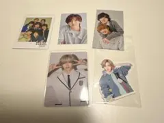 なにわ男子 HARD WORK ファミクラ限定盤 道枝駿佑 トレカ ステッカー