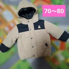 POLO RALPH LAUREN キッズ 中綿ジャケット フード付　70～80のサムネイル